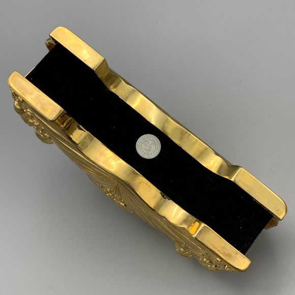 Royal Doulton Old Country Roses Silver Gold Collection Footed Napkin Holder - Picture 8 of 9